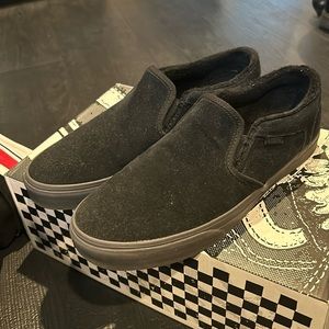 Vans slippers size 10